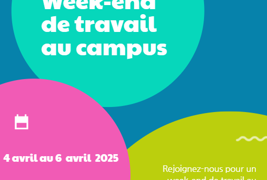 Week-end de travail au Campus des Taillis