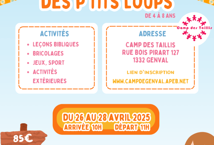 Camp des P’its loups